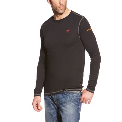 Ariat FR Polartec - Base Layer Zwart Heren - 35676-717